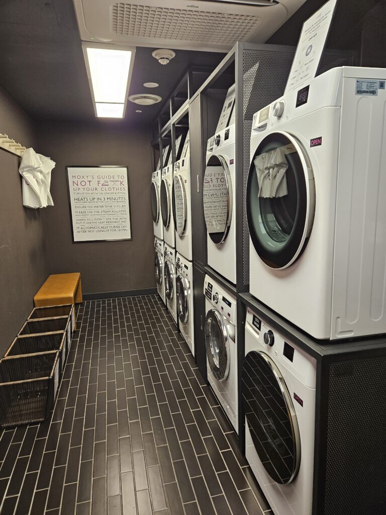 Moxy Seoul Myeongdong コインランドリー